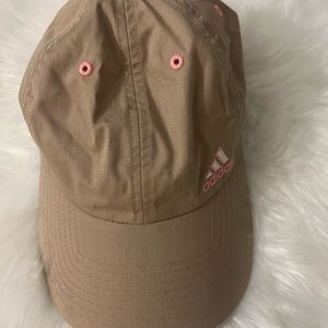 Khaki Adidas Baseball Cap